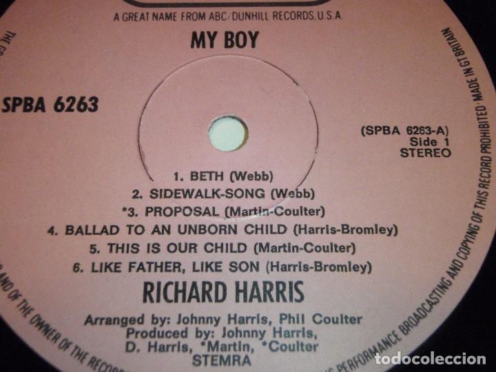 Discos de vinilo: Richard Harris &ndash; My Boy, Netherlands 1971 Probe - Foto 5