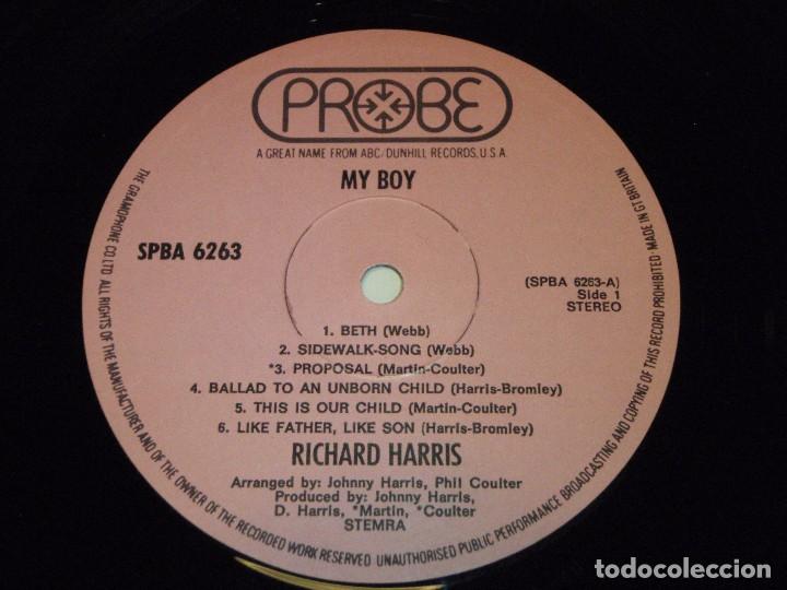 Discos de vinilo: Richard Harris &ndash; My Boy, Netherlands 1971 Probe - Foto 6