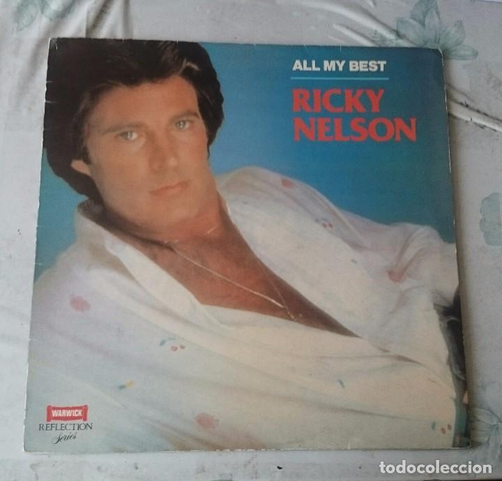 Discos de vinilo: Ricky Nelson: All my best (Warwick 1988) - Foto 1