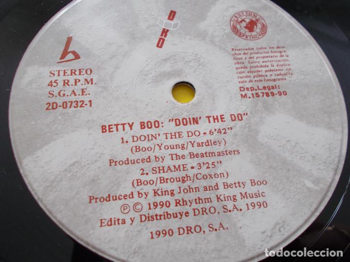 Discos de vinilo: BETTY BOO. DOIN THE DO - Foto 4