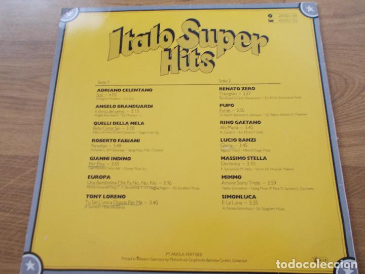 Discos de vinilo: ITALO SUPER HITS. - Foto 2