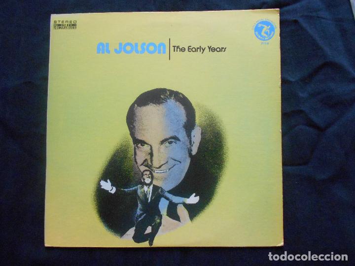 Discos de vinilo: AL JOLSON // THE EARLY YEARS - Foto 1