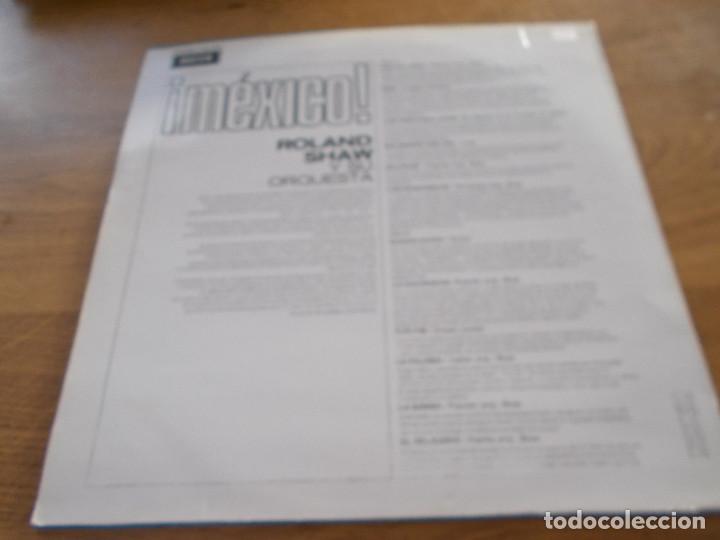 Discos de vinilo: ROLAND SHAW Y SU ORQUESTA. MEXICO - Foto 2