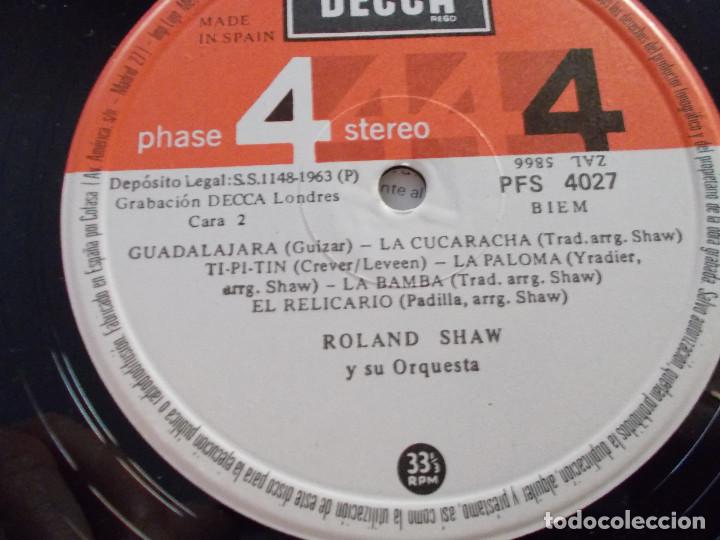 Discos de vinilo: ROLAND SHAW Y SU ORQUESTA. MEXICO - Foto 7