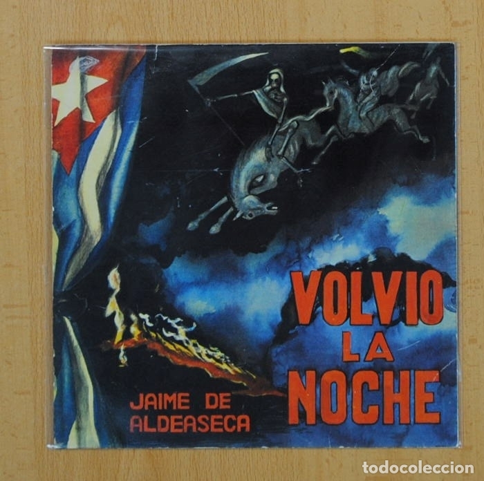 Discos de vinilo: JAIME DE ALDEASECA -VOLVIO LA NOCHE - EP - Foto 1