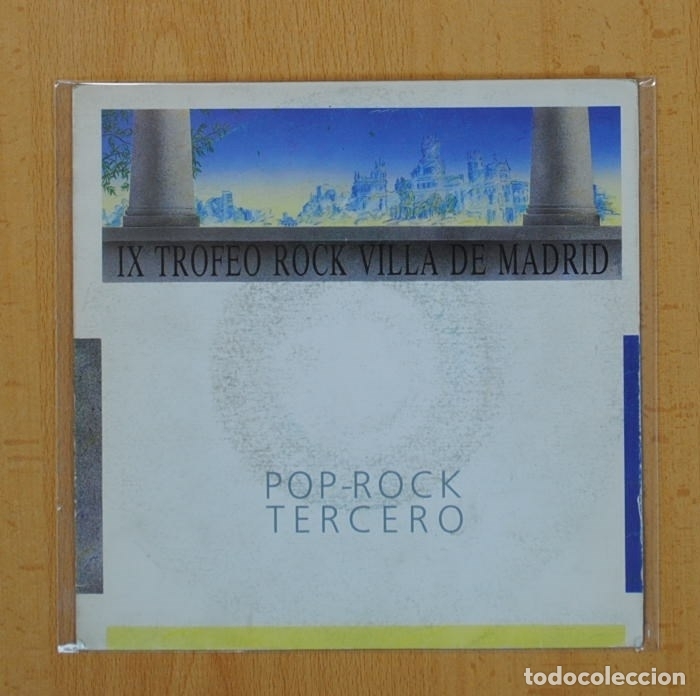 Disques de vinyle: LA COLERA DE DIOS - IX TROFEO ROCK VILLA DE MADRID POP ROCK TERCERO - SINGLE