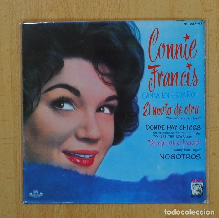 Discos de vinilo: CONNIE FRANCIS - EL NOVIO DE OTRA + 3 - EP - Foto 1