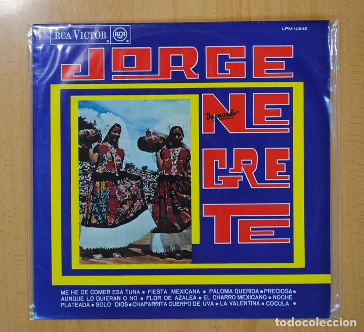 Discos de vinilo: JORGE NEGRETE - JORGE NEGRETE - LP - Foto 1