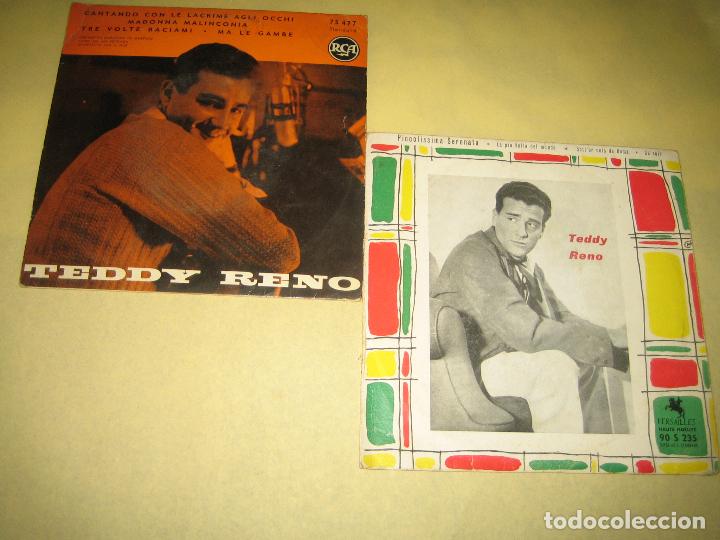 Dischi in vinile: LOTE DE 2 SINGLES TEDDY RENO