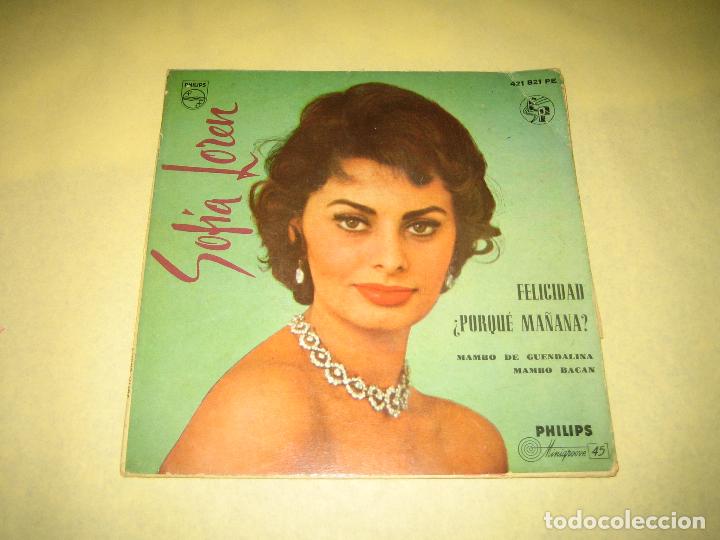 Discos de vinilo: SOFIA LOREN - ED. ESPA&Ntilde;OLA - Foto 1