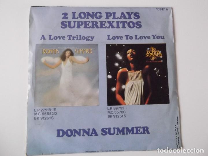 Discos de vinilo: DONNA SUMMER - Try me... I know... we can make it - Foto 2