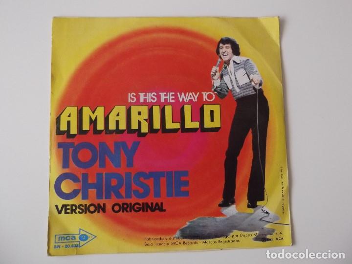 Discos de vinilo: TONY CHRISTIE - Amarillo - Foto 2