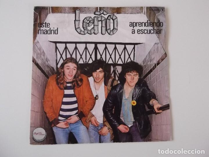 Discos de vinilo: LE&Ntilde;O - Este Madrid (Solo la carpeta, sin el disco) - Foto 1