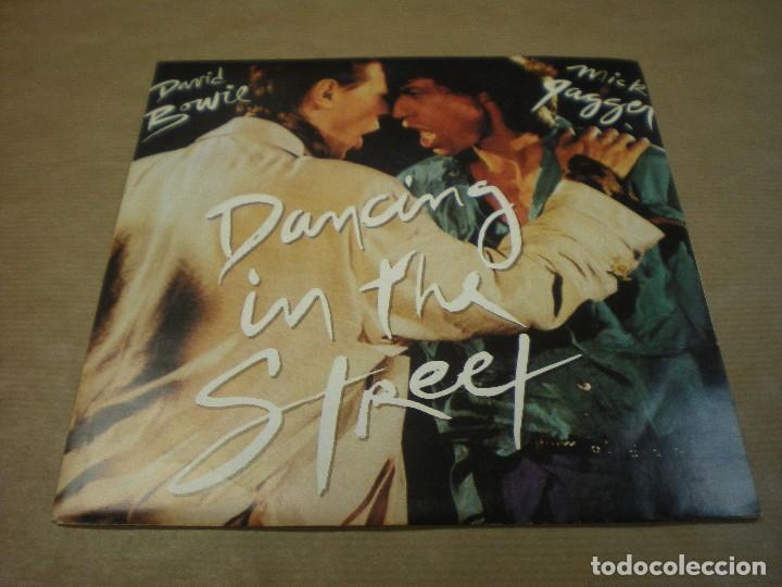 Discos de vinilo: DAVID BOWIE- MICK JAGGER.DANCING IN THE STREET - Foto 1