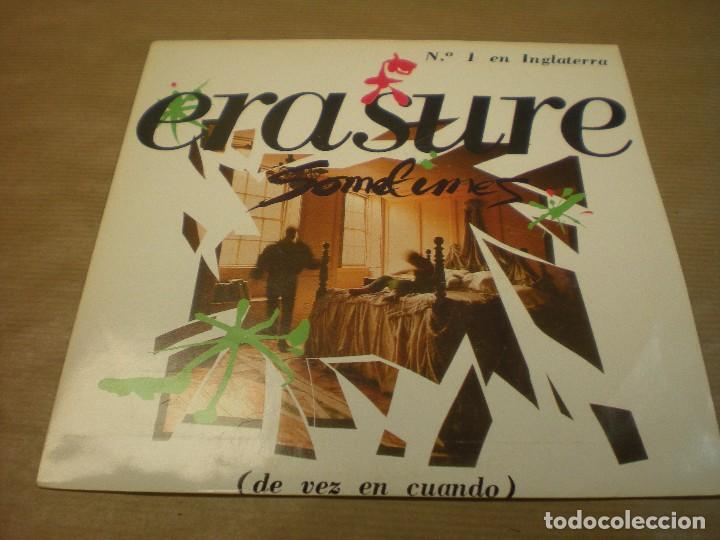 Discos de vinilo: ERASURE. SOMETIMES.SEXUALITY - Foto 1
