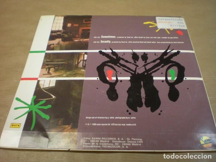 Discos de vinilo: ERASURE. SOMETIMES.SEXUALITY - Foto 2