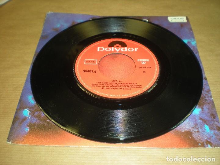 Discos de vinilo: LEVEL 42. WEAVE YOUR SPELL. LOVE GAMES - Foto 3