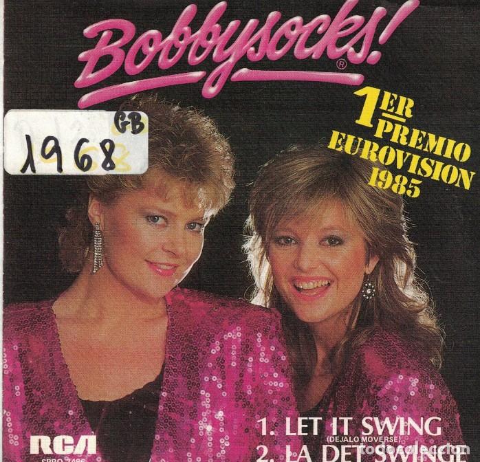 Bobbysocks Let It Swing 1 Er Premio Eurovision 1985 La Det Swinge Single Promo Espanol Rca