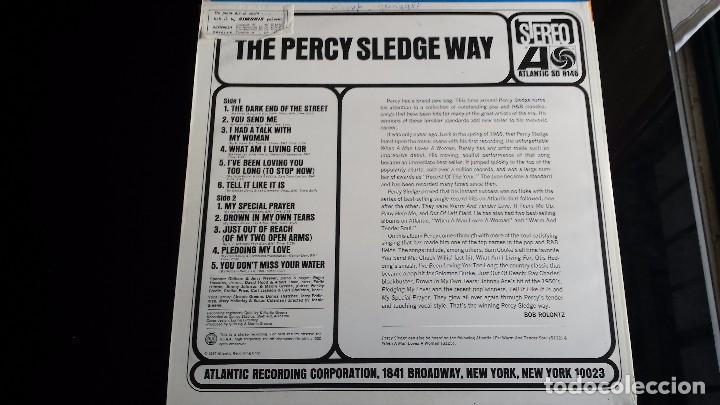 Discos de vinilo: LP PERCY SLEDGE: THE PERCY SLEDGE WAY (US 1967) - Foto 2