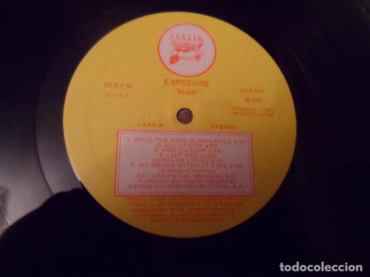 Discos de vinilo: EXPOSURE - WILD! - Foto 3