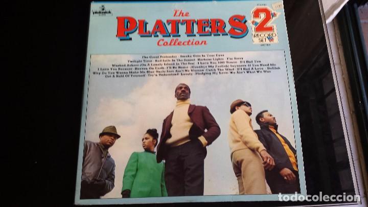 Discos de vinilo: LP THE PLATTERS : COLLECTION (2 LP) - Foto 1