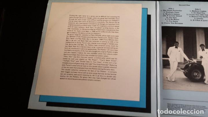 Discos de vinilo: LP THE PLATTERS : COLLECTION (2 LP) - Foto 2