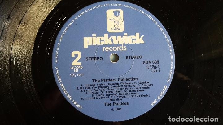 Discos de vinilo: LP THE PLATTERS : COLLECTION (2 LP) - Foto 5