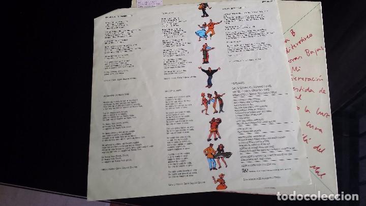 Discos de vinilo: LP LOS REBELDES: M&Aacute;S ALL&Aacute; DEL BIEN Y DEL MAL - Foto 3