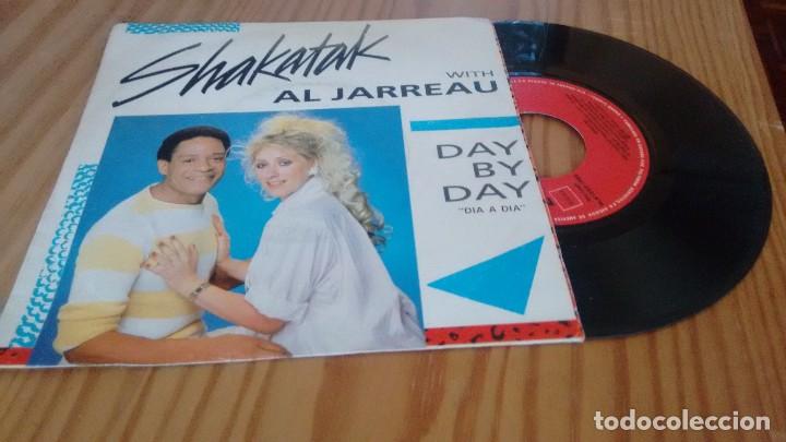 Discos de vinilo: SINGLE (VINILO) DE SHAKATAK CON AL JARREAU A&Ntilde;OS 80 - Foto 1