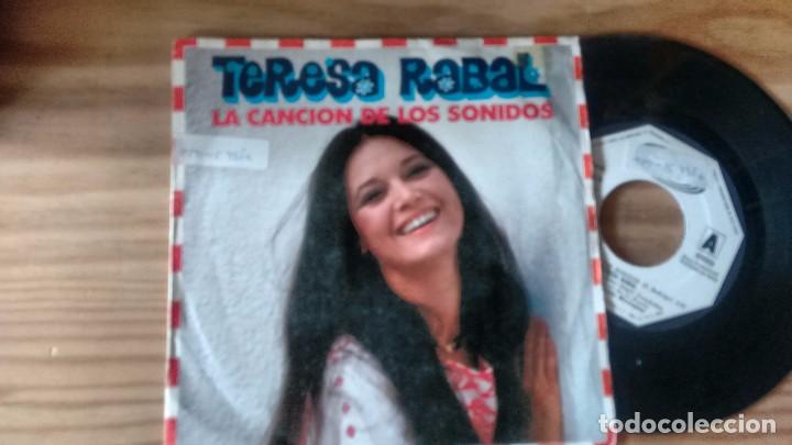 Discos de vinilo: SINGLE (VINILO) DE TERESA RABAL A&Ntilde;OS 80 - Foto 1