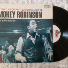 Discos de vinilo: SMOKEY ROBINSON, THE TRACKS OF MY TEARS - THE BEST OF (DINO) LP EUROPE. Lote 97150447