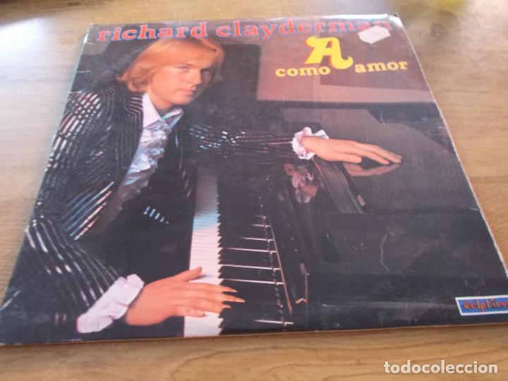 Discos de vinilo: RICHARD CLAYDERMAN. A COMO AMOR. - Foto 1