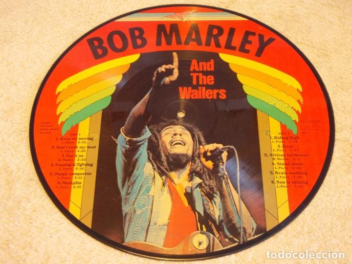 Discos de vinilo: BOB MARLEY AND THE WAILERS PICTURE DISC ( BOB MARLEY AND THE WAILERS ) DENMARK LP33 - Foto 2 - 97187699