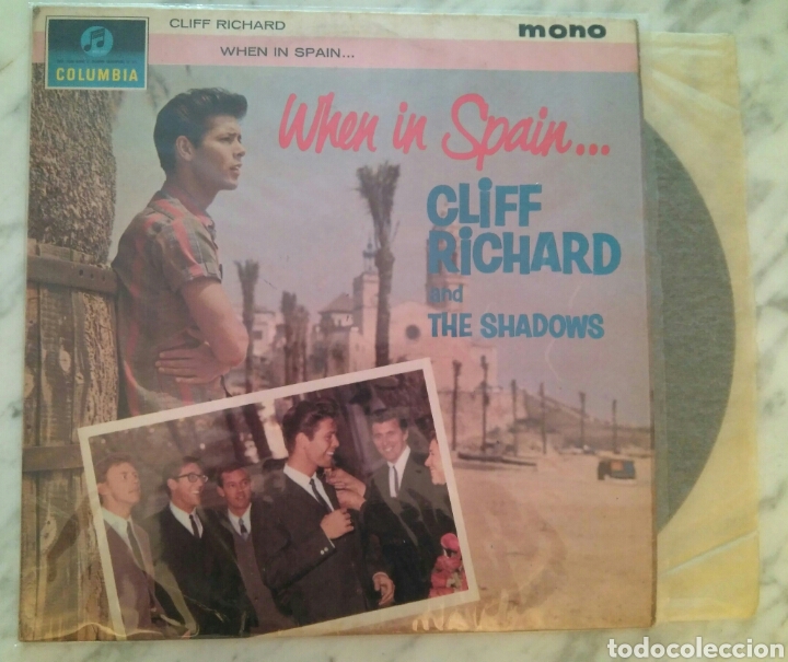 Discos de vinilo: CLIFF RICHARD & THE SHADOWS-WHEN IN SPAIN LP - Foto 1