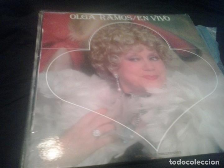 Discos de vinilo: OLGA RAMOS - EN VIVO LP - Foto 1
