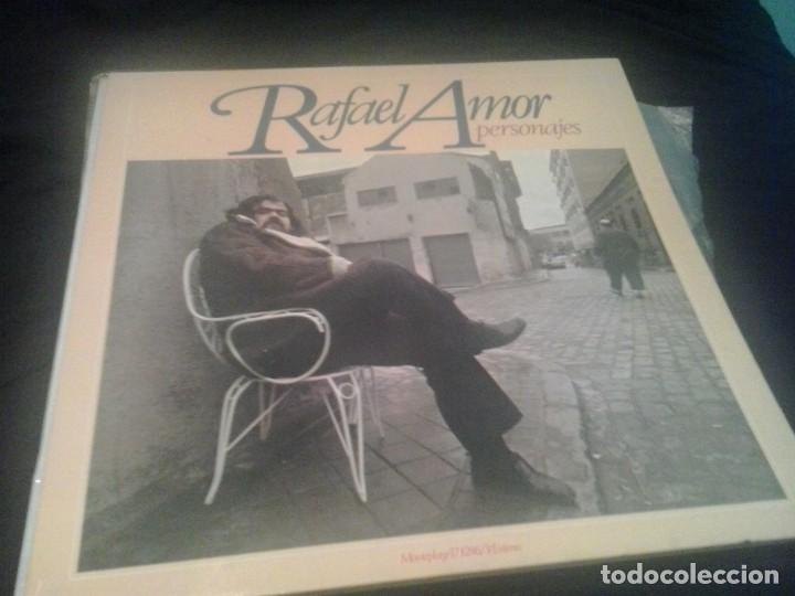 Discos de vinilo: RAFAEL AMOR - PERSONAJES LP - Foto 1