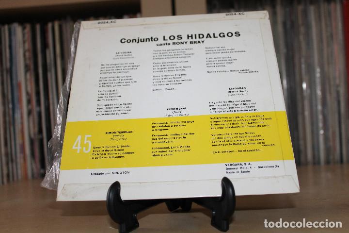 Discos de vinilo: LOS HIDALGOS -EP- SIMON TEMPLAR + 3 SPAIN 1966 - Foto 2