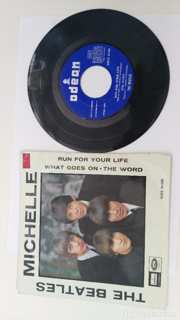 Discos de vinilo: didco antiguo de los beatles michelle - Foto 1