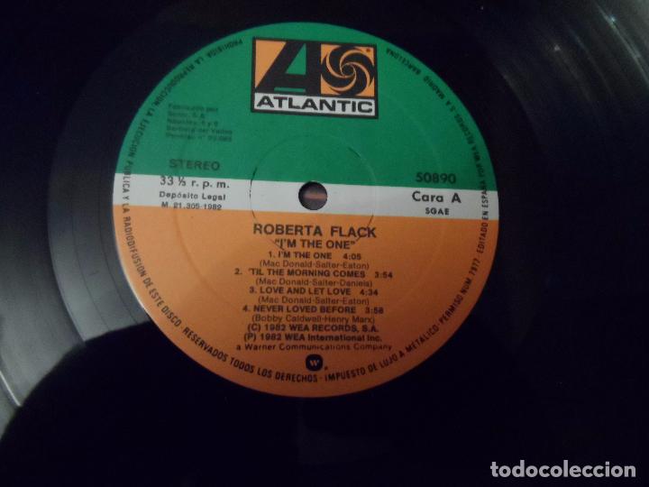 Discos de vinilo: ROBERTA FLACK - IM THE ONE - Foto 3