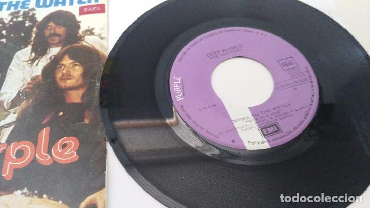 Discos de vinilo: didco antiguo de los deep purple smoke - Foto 2