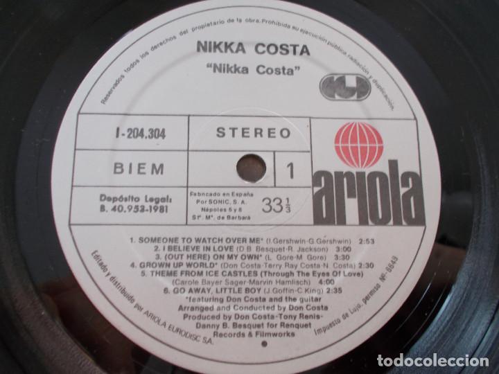 Discos de vinilo: NIKKA COSTA. - Foto 4