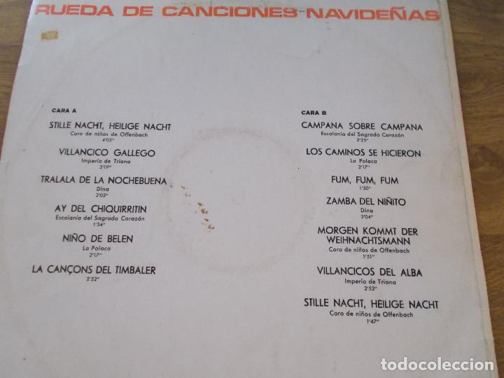 Discos de vinilo: RUEDA DE CANCIONES NAVIDE&Ntilde;AS. - Foto 2