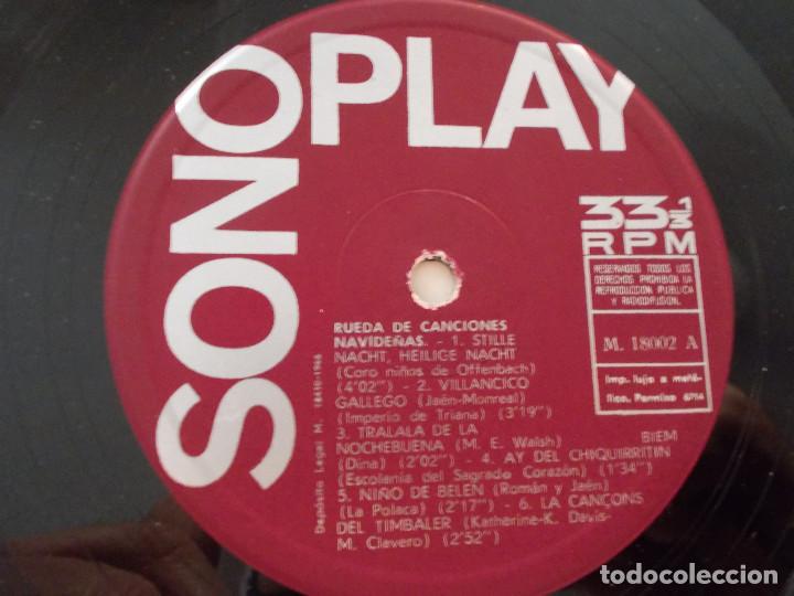 Discos de vinilo: RUEDA DE CANCIONES NAVIDE&Ntilde;AS. - Foto 3