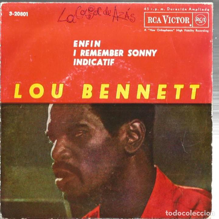 Discos de vinilo: EP LOU BENNETT ( HAMMOND JAZZ ) : ENFIN + 2 - Foto 1