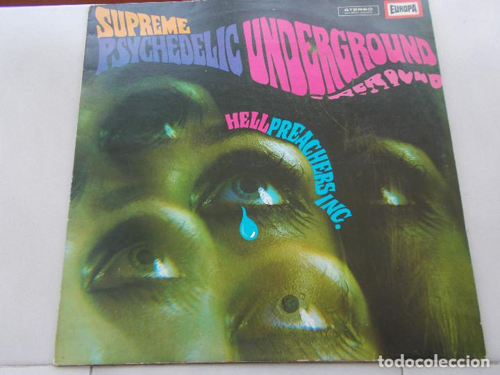 Discos de vinilo: HELL PREACHERS INC. - SUPREME PSYCHEDELIC UNDERGROUND - LP - 1968 - PSYCH - Foto 1