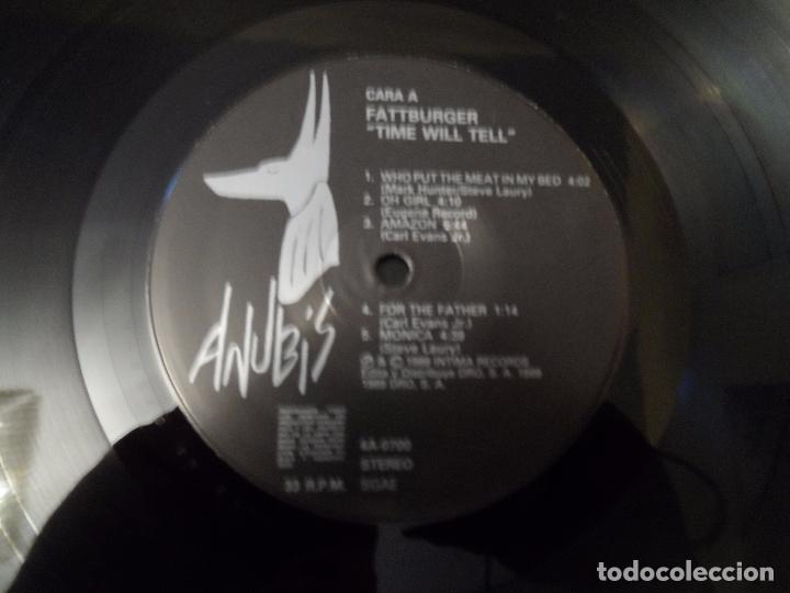 Discos de vinilo: FATTBURGER - TIME WILL TELL - Foto 3