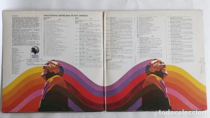 Discos de vinilo: DISCO DOBLE RAY CHARLES - 25 A&Ntilde;OS DE EXITOS, ATLANTIC 1972 - Foto 11