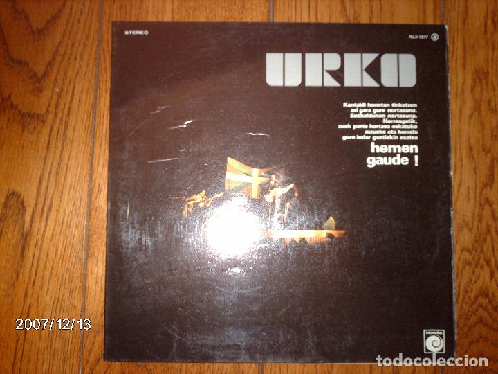 Discos de vinilo: urko  -  hemen gaude ! - Foto 1