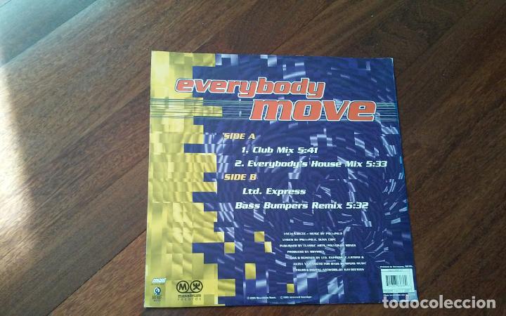Discos de vinilo: odyssey-everybody move.maxi - Foto 2