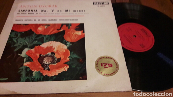 Discos de vinil: ANTON DVIRAK sinfon&iacute;a del nuevo mundo Op95 (TELESTAR.LP.12&rdquo;.1963)